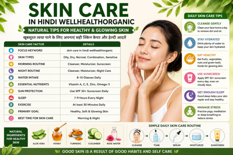Skin Care in Hindi WellHealthOrganic Skin Care in Hindi WellHealthOrganic